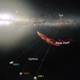 Illustration for article titled This Cosmic Fart Cloud Is On a Collision Course With Our Galaxy